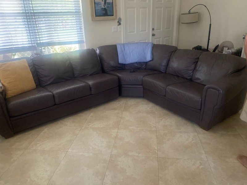 Leather Sofa