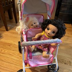 Kids Double Stroller 