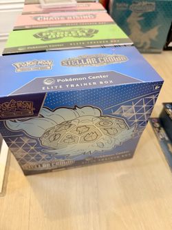 Stellar Crown Pokemon Center Elite Trainer Box ETB