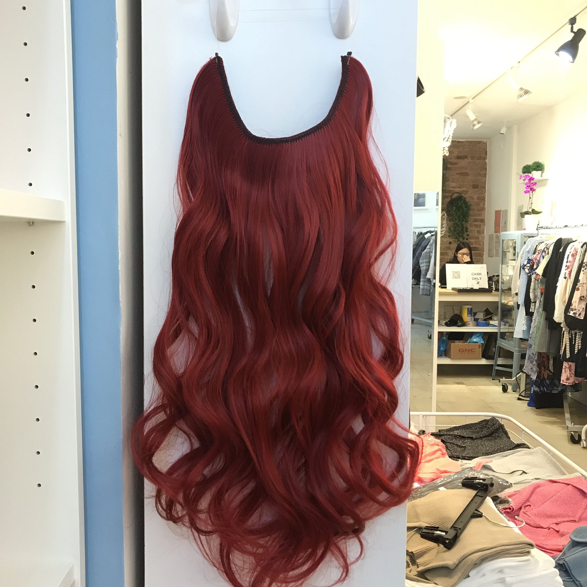 24” Fish line band halo hair extension