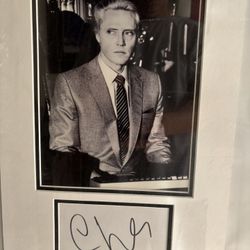 Christopher Walken Autographed Photo