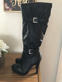 Michael Kors Leather Boots