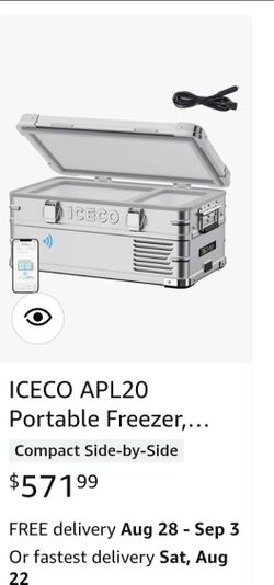 ICECO APL20 Portable Freezer, 21Qt 12v Refrigerator