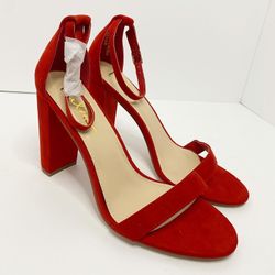 Lulus Red Block Heel