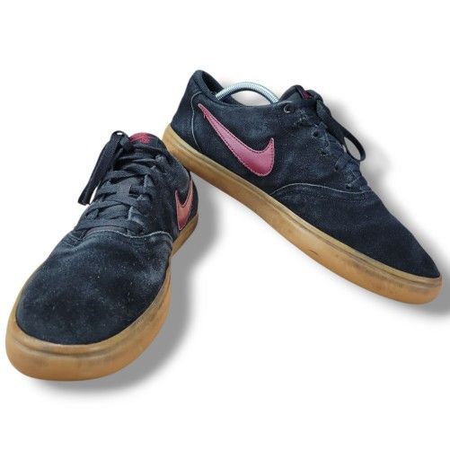 Nike Shoes Size 11.5 Men Nike SB Check Solar Black Team Red Gum Shoes 843895-069 Men's Shoes