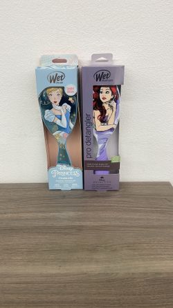 Disney Princess Wet Brush Set - Cinderella and Ariel