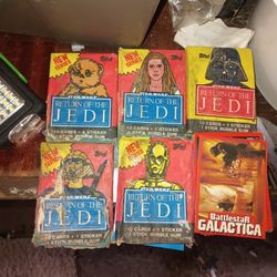 Star Wars Collectable Cards $500 Obo