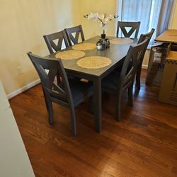 Dining Table With 6 Chairs 