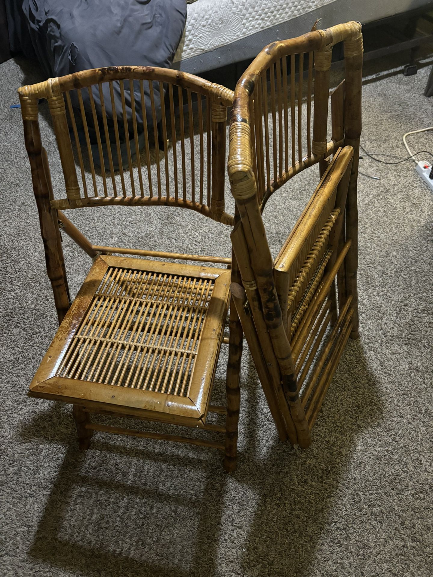 Bamboo Folding Chairs 