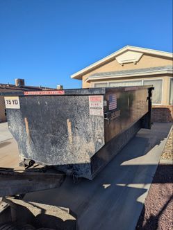 15 yard roll off dumpster