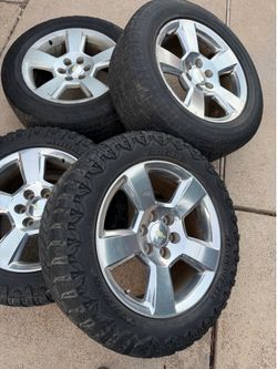 Chevy 20” TX Editions OEM 6Lug