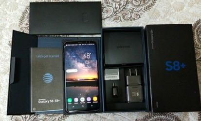 Samsung Galaxy S8 PLUS (Unlocked AT&T) 128 GB SD CARD