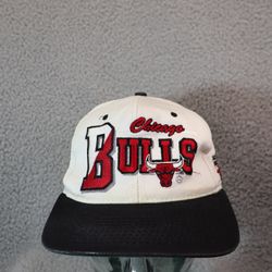 AJD Chicago Bulls Snap Hat Cap Pearson Michael Jordan NBA 90