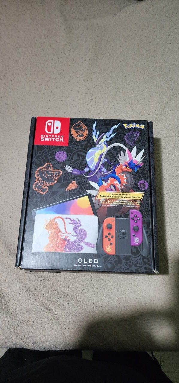 Nintendo Switch - OLED Model: Pokémon Scarlet & Violet Edition