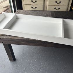 Baby changing table topper