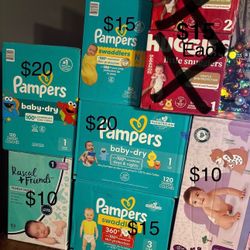 Diapers All Different Prizes 