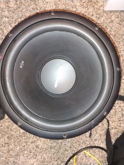 Rockford fosgate 12 4ohm dual voice