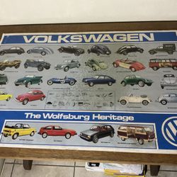 Vintage Volkswagon Poster