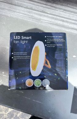LED smart fan light