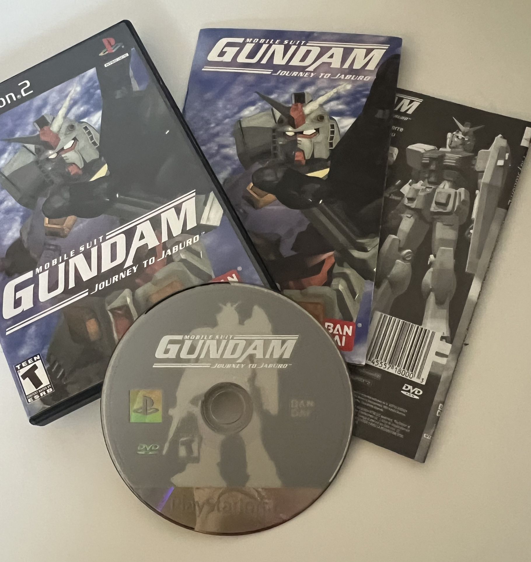 Mobile Suit Gundam: Journey to Jaburo PS2 PlayStation 2 PS2 Video Game