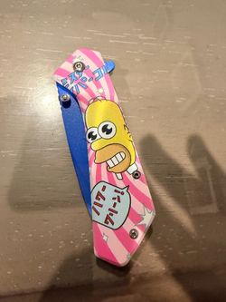 Homer Simpson Folding Pocket Knife