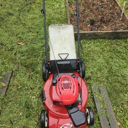 Toro Gas Self Propelled Lawn Mower With Bagger Just Serviced