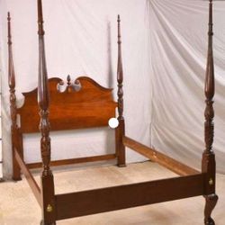 4 Poster Cherrywood Bed Set