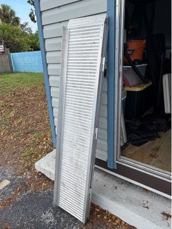 Long door ramp