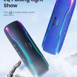 Bluetooth Portable Waterproof Speaker (Black)