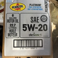5w-20 Synthetic Oil