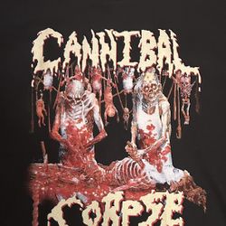 Cannibal Corpse Butchered At Birth T Shirt Extra Large XL