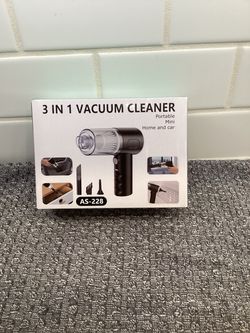 3-in-1 Portable Mini Vacuum Cleaner AS-228