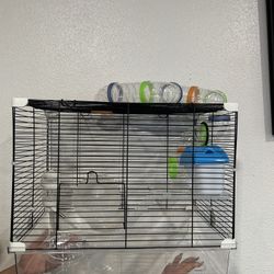 Clear Hamster Cage 