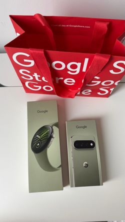 Brand New Google Pixel 11 Pro unlocked 256gb and Google Pixel Watch 5 45mm Wi-Fi Bundle both Olive color