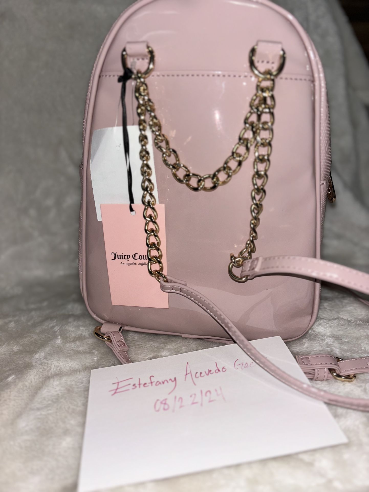 Juicy Couture Women\'s Backpack‎ Handbag Pink Juicy Couture pink backpack | Mercari main image 2