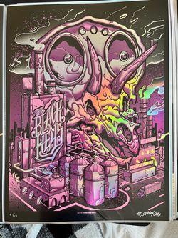 The Black Keys 2019 Munk One Rainbow Foil Poster – Signed 7/18