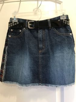 Stylish jeans skirt size S