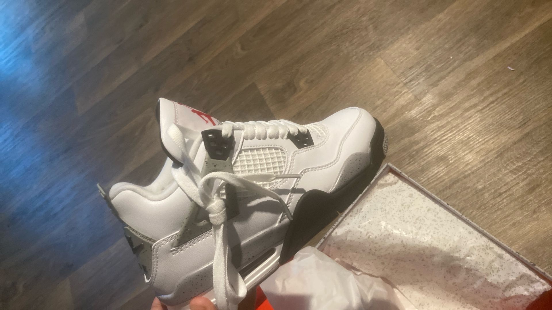 Jordan 4 White Cements