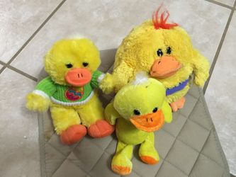 Duck plushes