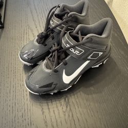 Black Nike Soccer or Baseball Shoes