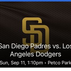 Padres Vs Dodgers 