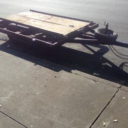 Little Flatbed Trailer