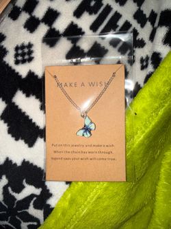 Butterfly necklace