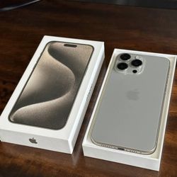 UNLOCKED iPhone 15 Pro Max