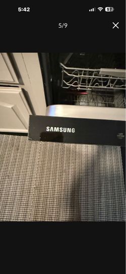 Samsung Dishwasher with Light Indicator