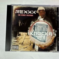 Hood Knocka [Explicit] by Rexxx - Tha Street Politician CD Phoenix RAP - RARE