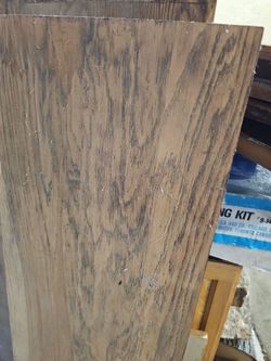 Antique oak table leaves