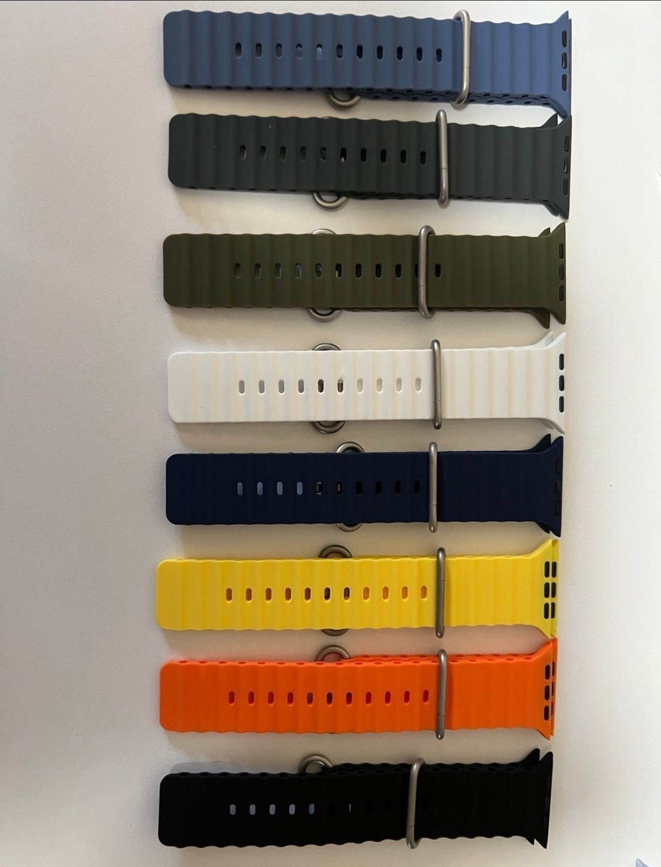 8 Pack Compatible with Apple-Watch-Ultra-Band 49mm 45mm 44mm 42mm