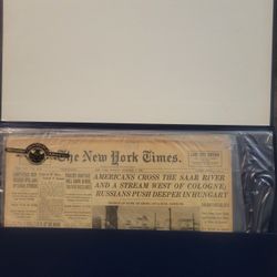 The New York Times 12/04/1944 Preserved Newspaper.
