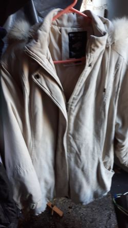 Beautiful Tan fur/leather coat